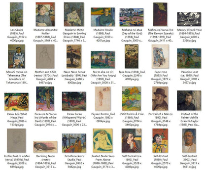 139 Painting Images by Paul Gauguin (French, 1848-1903) - Gandhanra-ART