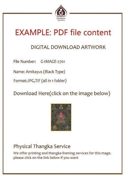 Mandala Image - Gandhanra-ART