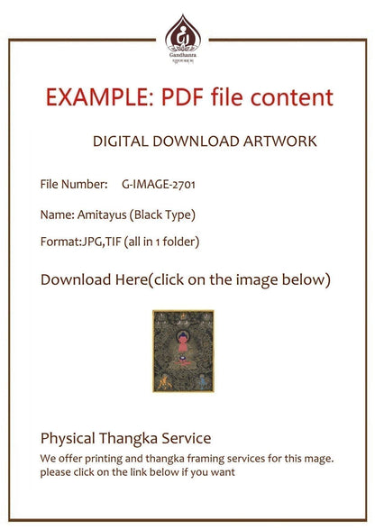 1000 Arms Avalokiteshvara Image - Gandhanra-ART