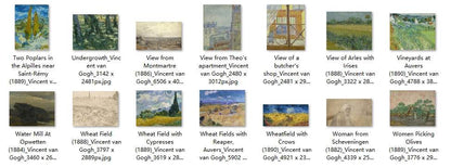 154 Painting Images by Vincent van Gogh (Dutch, 1853-1890) - Gandhanra-ART