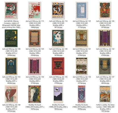 76 Painting Images by Will Bradley (American, 1868 – 1962) - Gandhanra-ART