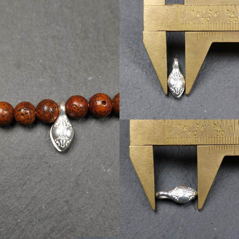 Silver Bead Counter Clips - Gandhanra-ART