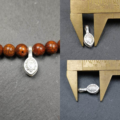 Silver Bead Counter Clips - Gandhanra-ART