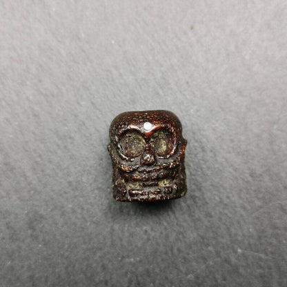 Kapala Bone Skull Bead - Gandhanra-ART