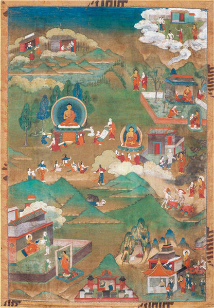 Biography of Shakyamuni Image - Gandhanra-ART