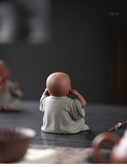 Purple Sand Meditation Buddha Statues - Gandhanra-ART