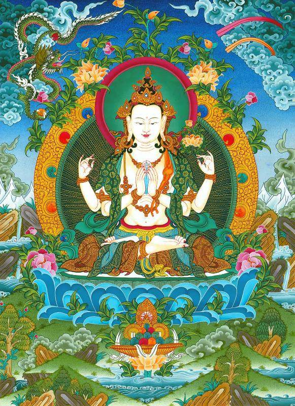 Chenrezig - Gandhanra-ART