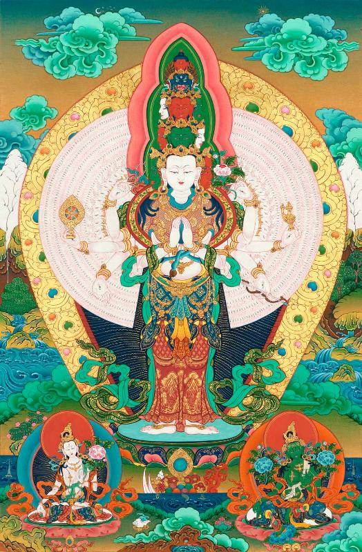 The Thousand-hand Avalokiteshvara - Gandhanra-ART