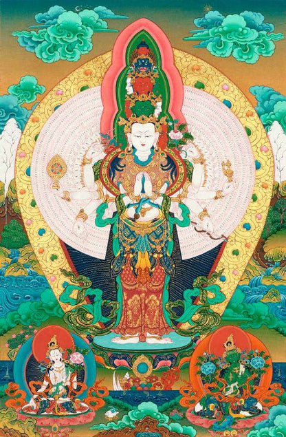 The Thousand-hand Avalokiteshvara - Gandhanra-ART