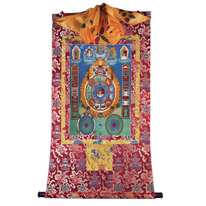 Tibetan Calendar,Melong Image - Gandhanra-ART