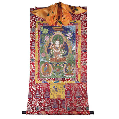 Vajrasattva in Yab Yum - Gandhanra-ART