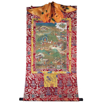 Biography of Shakyamuni Image - Gandhanra-ART