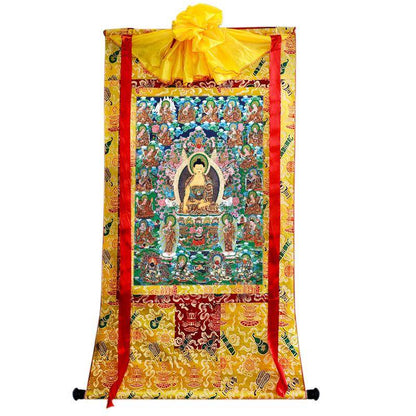 Shakyamuni and Eighteen Arhats - Gandhanra-ART