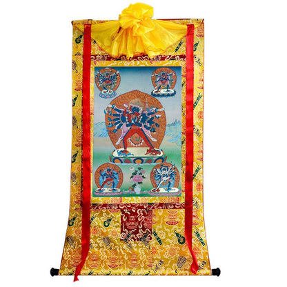 Vajrabhairava / Yamantaka - 17th Century Old Version - Gandhanra-ART