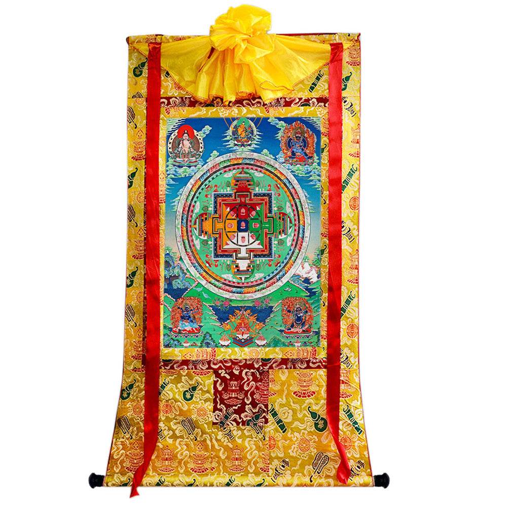 Vajrabhairava / Yamantaka Madala - 17th Century Old Version - Gandhanra-ART
