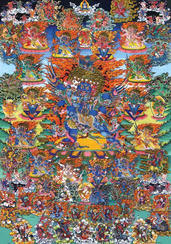 Vajrakilaya - Dorje Phurba - Gandhanra-ART