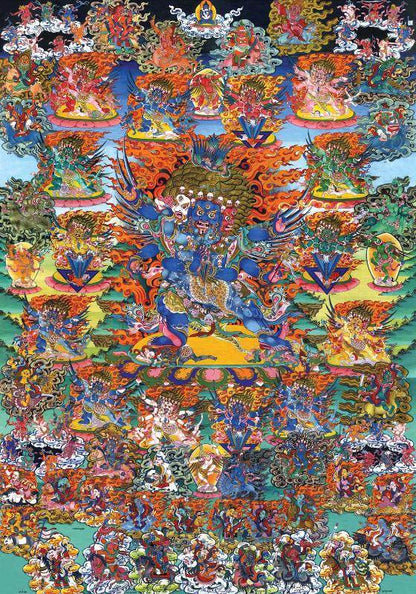 Vajrakilaya - Dorje Phurba - Gandhanra-ART