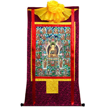 Shakyamuni and Eighteen Arhats - Gandhanra-ART