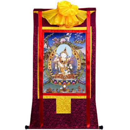 Vajrasattva in Yab Yum - Gandhanra-ART
