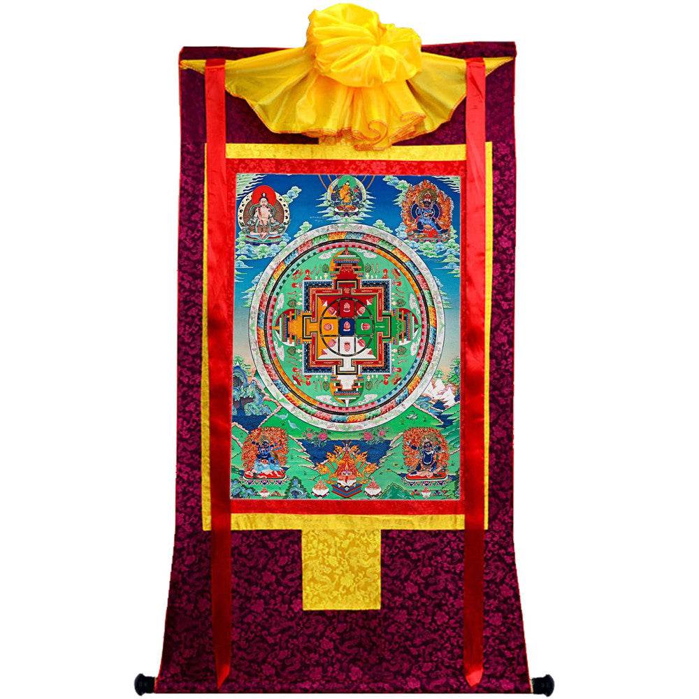 Vajrabhairava / Yamantaka Madala - 17th Century Old Version - Gandhanra-ART