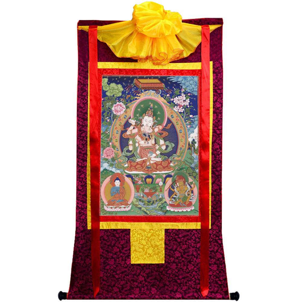Vajrasattva in Yab Yum - Gandhanra-ART