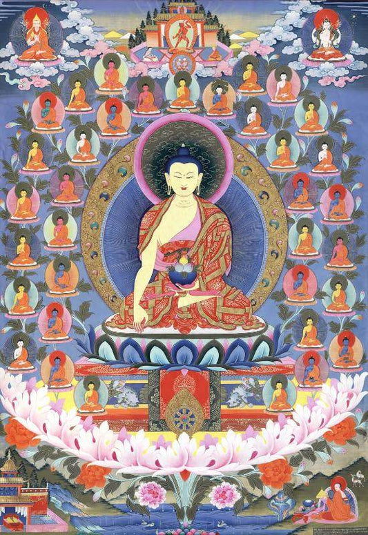 35 Confession Buddhas - Gandhanra-ART