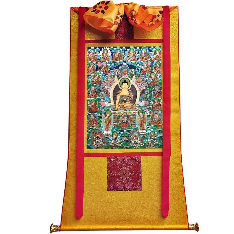 Shakyamuni and Eighteen Arhats - Gandhanra-ART