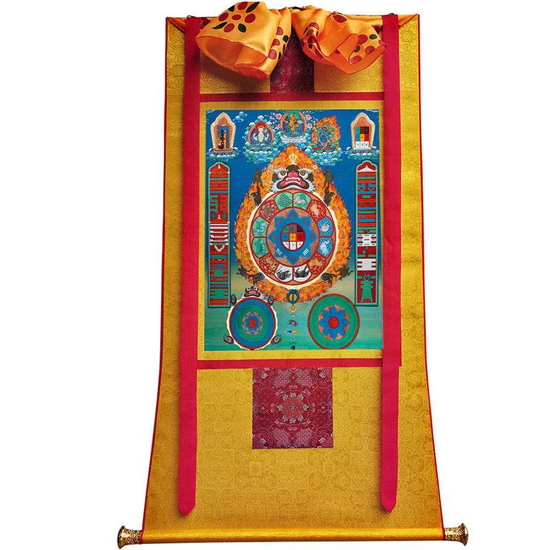 Tibetan Calendar,Melong Image - Gandhanra-ART