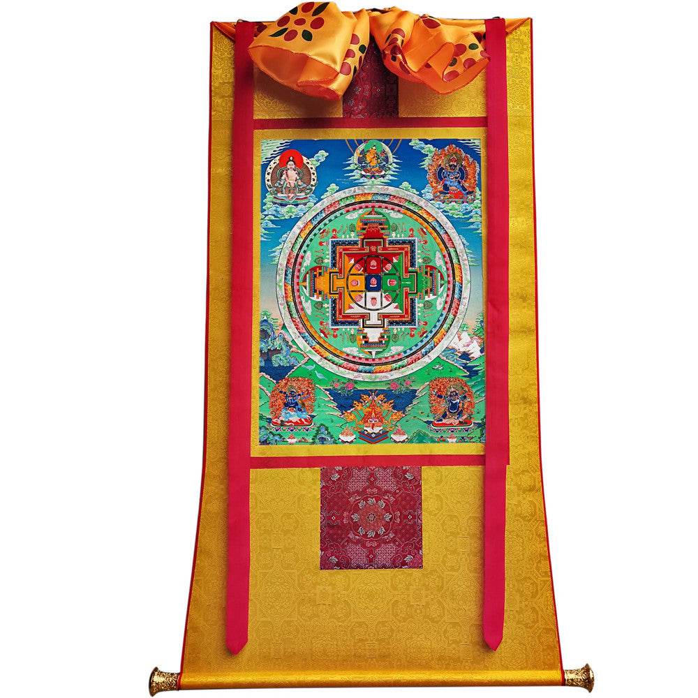 Vajrabhairava / Yamantaka Madala - 17th Century Old Version - Gandhanra-ART