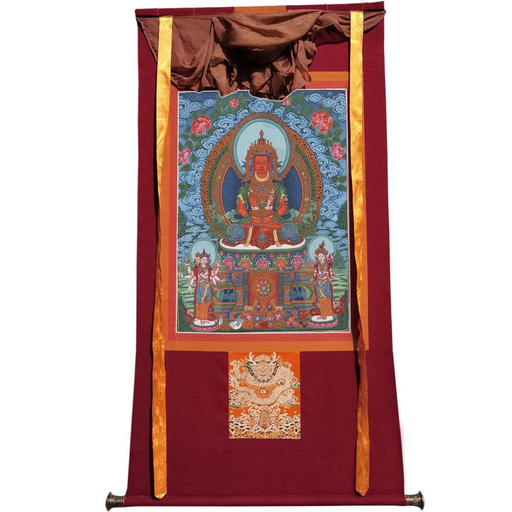 Amitayus - the Buddha of Longevity - Gandhanra-ART