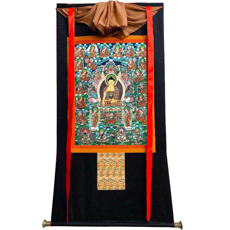 Shakyamuni and Eighteen Arhats - Gandhanra-ART