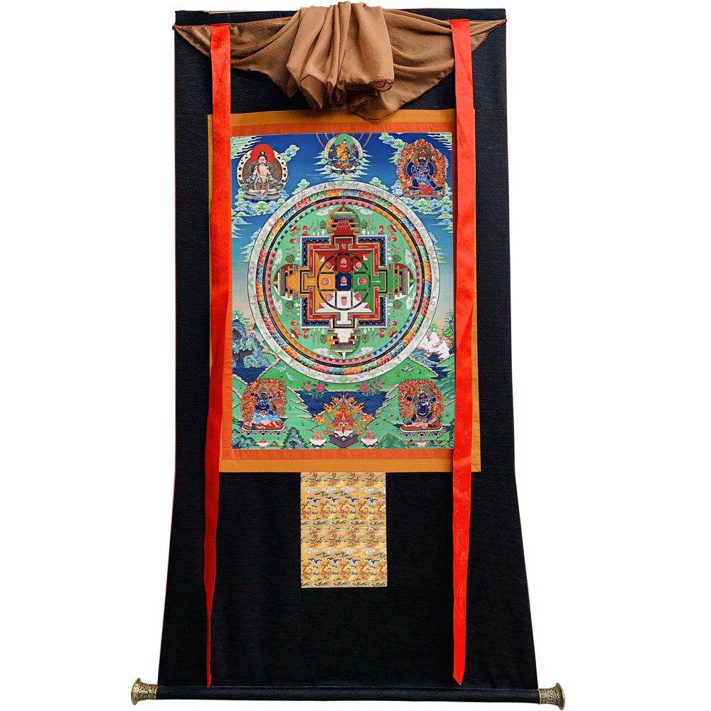 Vajrabhairava / Yamantaka Madala - 17th Century Old Version - Gandhanra-ART