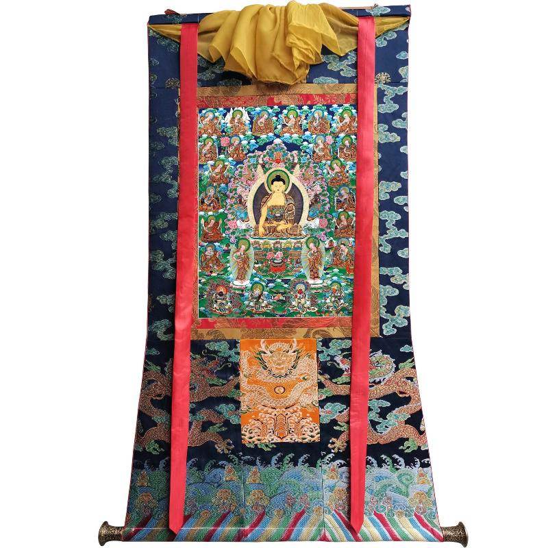 Shakyamuni and Eighteen Arhats - Gandhanra-ART