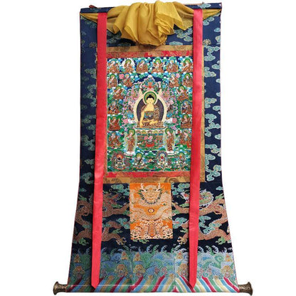 Shakyamuni and Eighteen Arhats - Gandhanra-ART
