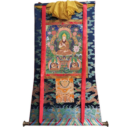 Tsongkhapa and His 2 Disciples - Gandhanra-ART