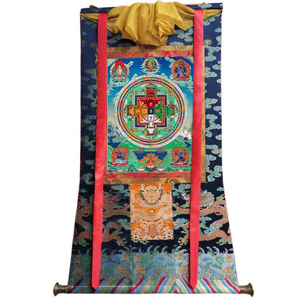 Vajrabhairava / Yamantaka Madala - 17th Century Old Version - Gandhanra-ART