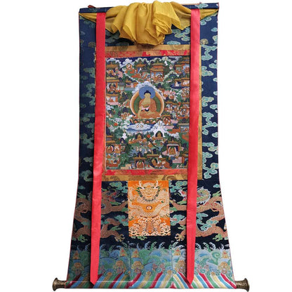 Shakyamuni Pure Land Thangka - Gandhanra-ART