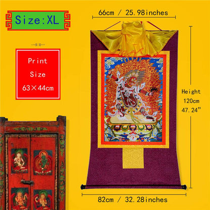 Guru Dragpo-Fierce Emanation of Guru Rinpoche - Gandhanra-ART
