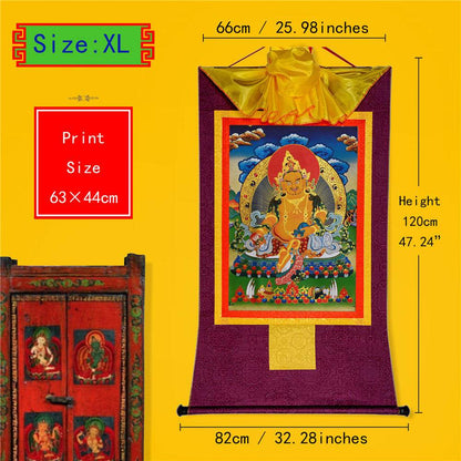 Yellow Jambhala,Dzambhala - Gandhanra-ART