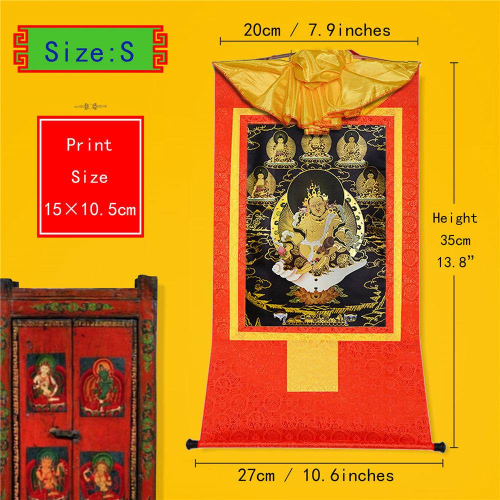 Yellow Jambhala-Black Type - Gandhanra-ART