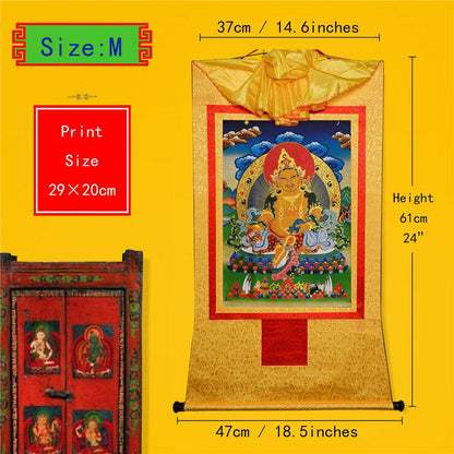 Yellow Jambhala,Dzambhala - Gandhanra-ART