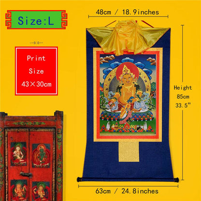 Yellow Jambhala,Dzambhala - Gandhanra-ART