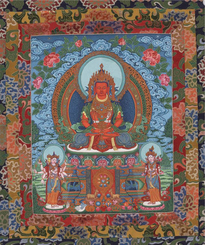 Amitayus - the Buddha of Longevity - Gandhanra-ART