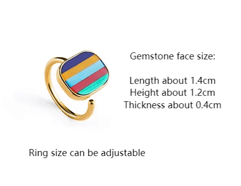Tibetan Ring | Adjustable US Size 6 - Gandhanra-ART