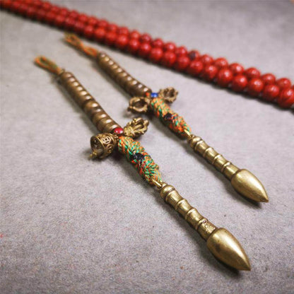 7mm Brass Prayer Bead Counters - Gandhanra-ART