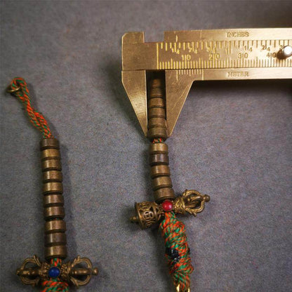 7mm Brass Prayer Bead Counters - Gandhanra-ART