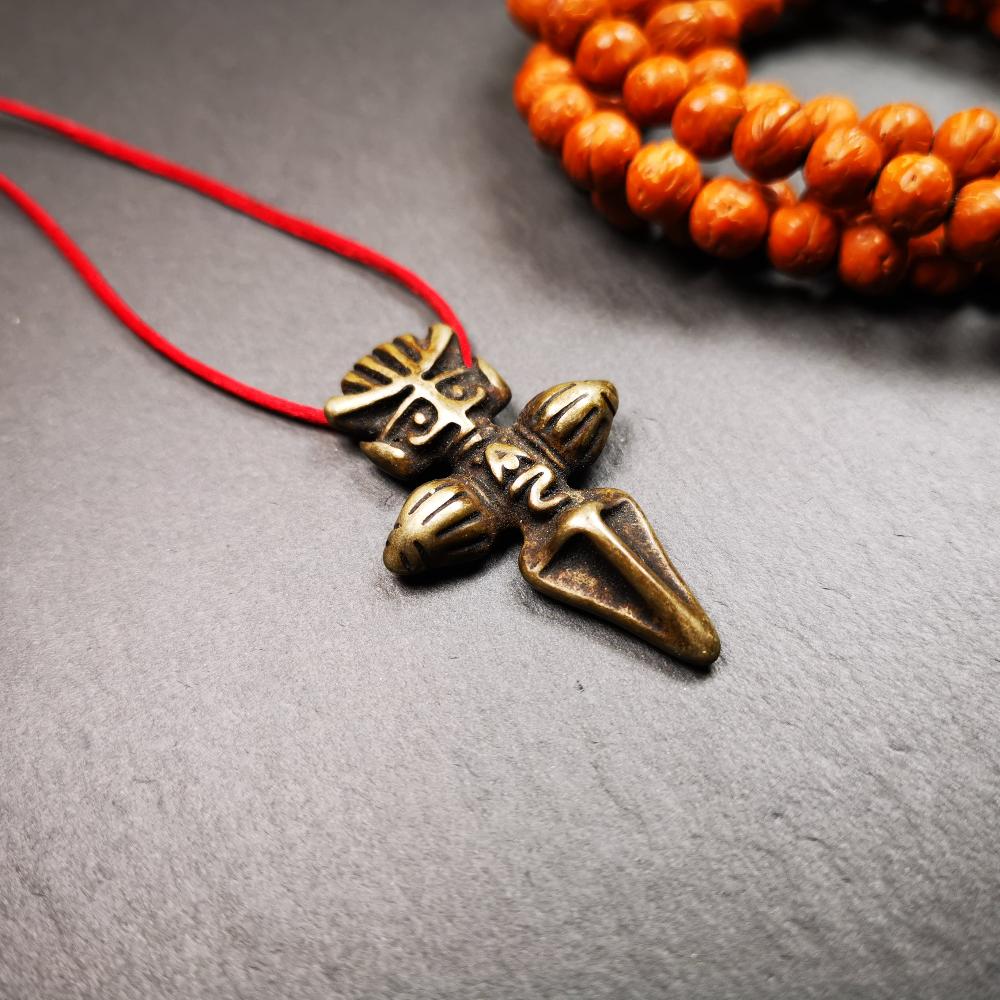 Garuda Amulet - 1.77" Gandhanra-ART
