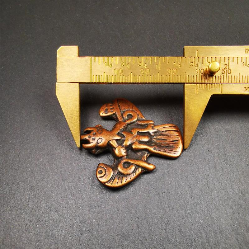 Garuda Amulet - 1.57" Gandhanra-ART
