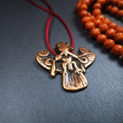 Garuda Amulet - 1.57" Gandhanra-ART