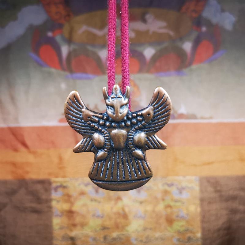 Garuda Amulet - 2.05" Gandhanra-ART